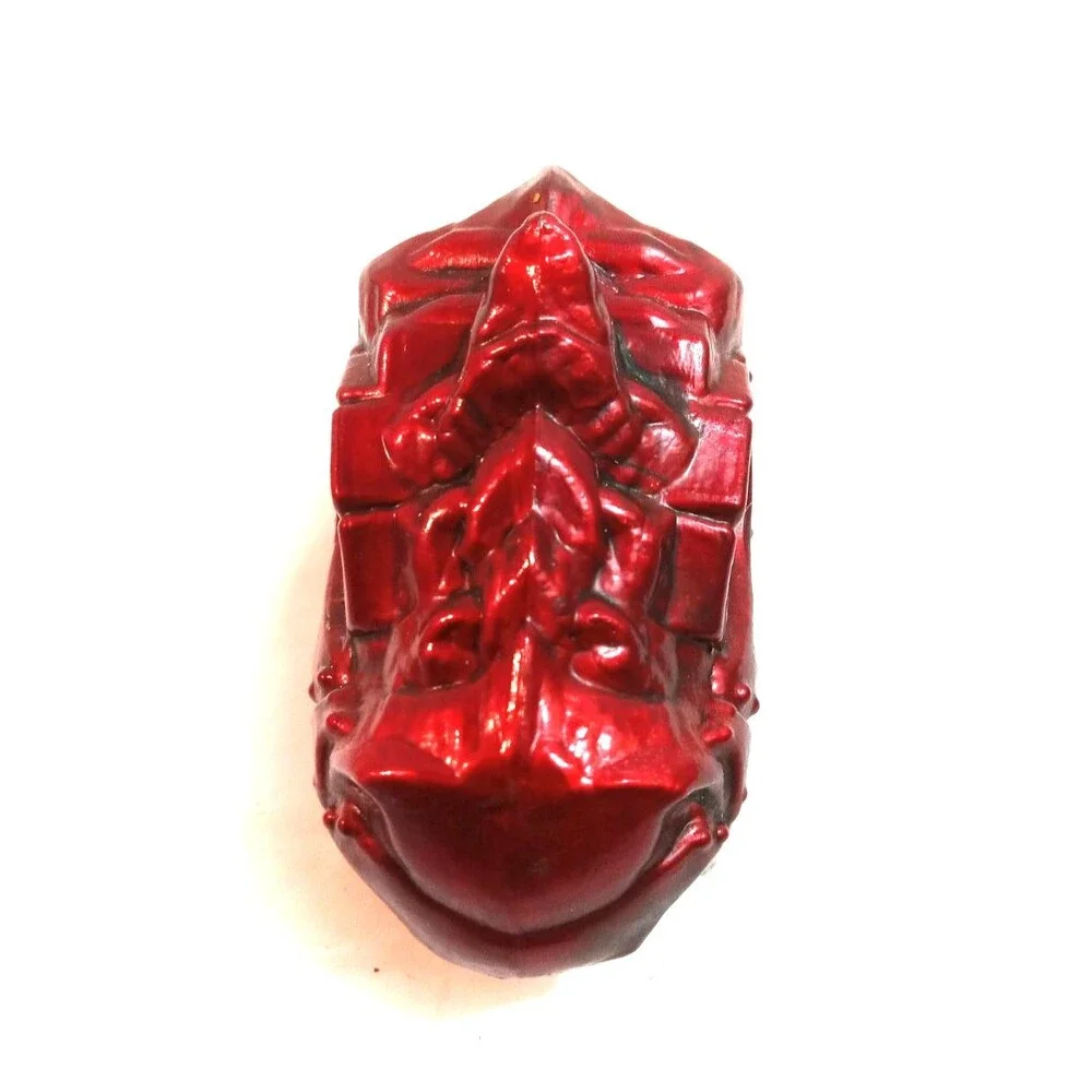 Mega Bloks Dragons Dark Metallic Red Face Mask